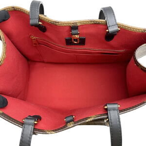 Louis Vuitton Monogram Bag Go the Reverse Tote On